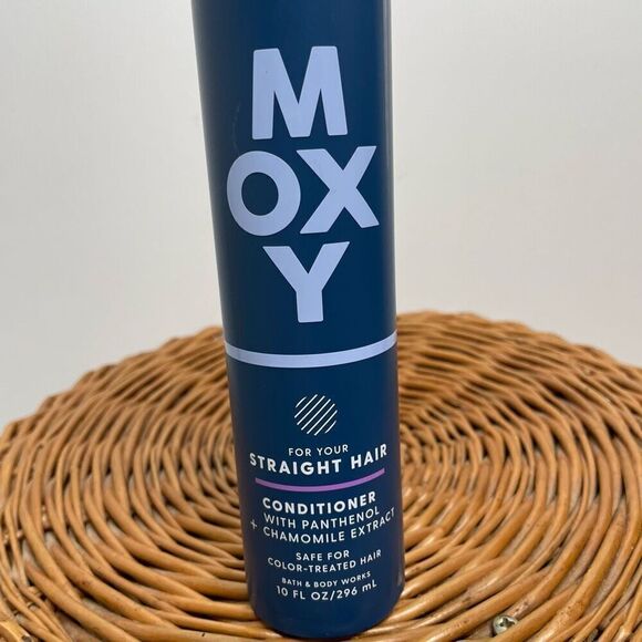NEW BATH & BODY WORKS MOXY HAIR Conditioner STRAIGHT HAIR PANTHENOL CHAMOMILE 10 - Picture 2 of 6